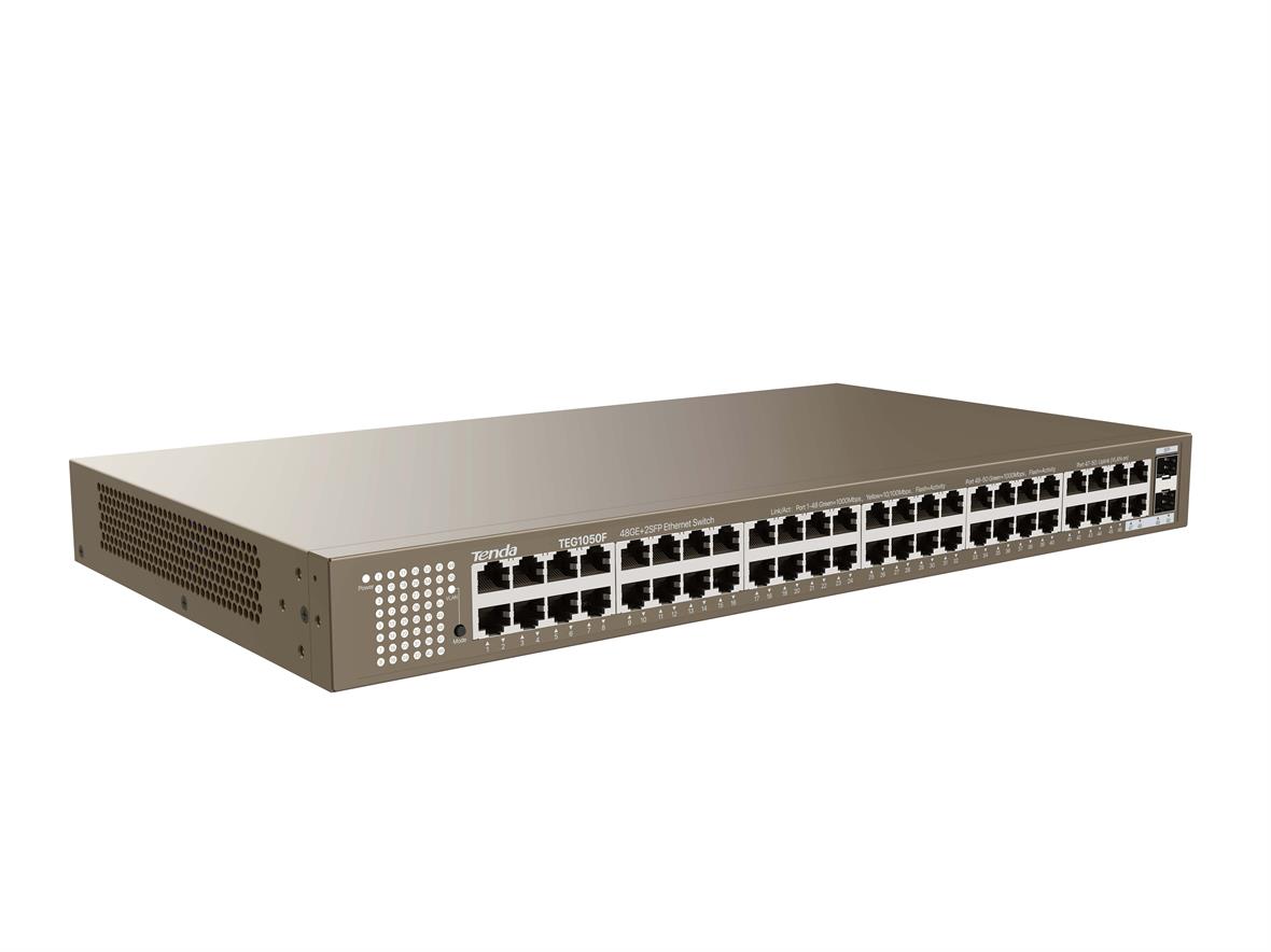 TENDA TEG1050F 48GE+2SFP Ethernet Switch TEG1050F