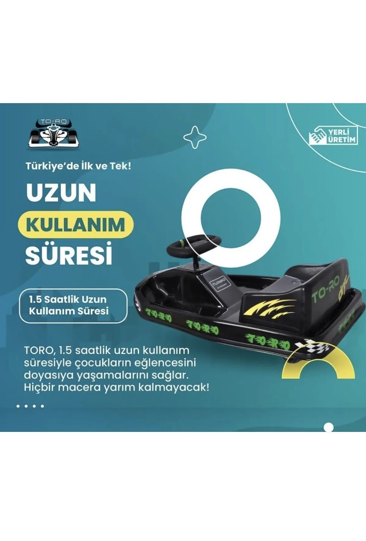TORO Türkiye De Ilk... Yeni Nesil Teknolojisi Ile Drift Yapabilen 24 Volt Fiber Gövde Akülü Araba