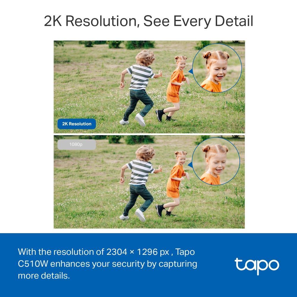 TP-LINK Outdoor Pan/Tilt Security Wi-Fi Camera TAPO-C510W