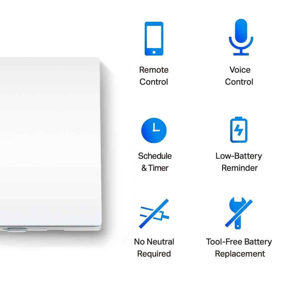 TP-LINK Smart Light Switch 1 Gang 1 Way TAPO-S210