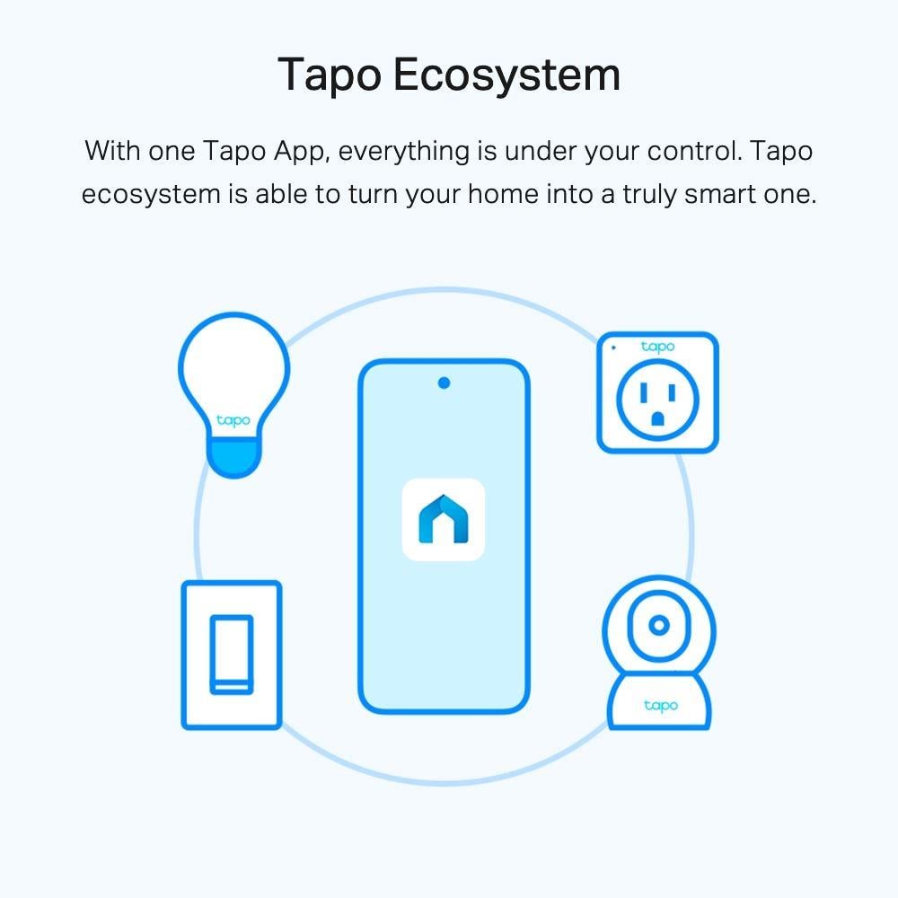 TP-LINK Tapo Smart Wi-Fi Light Bulb Daylight Dimmable TAPO-L520E