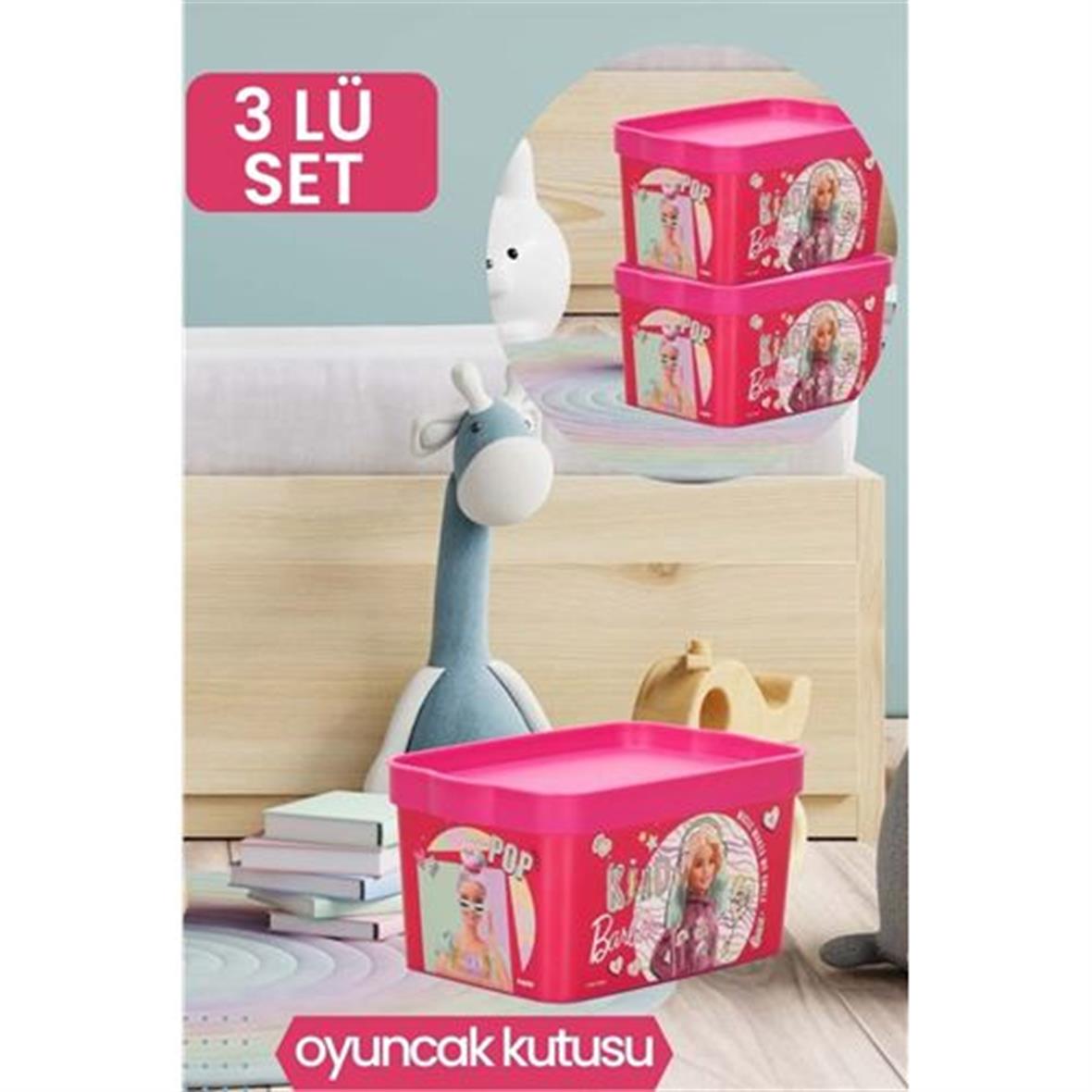 TransForMacion Barbie 3 lü Oyuncak Kutusu