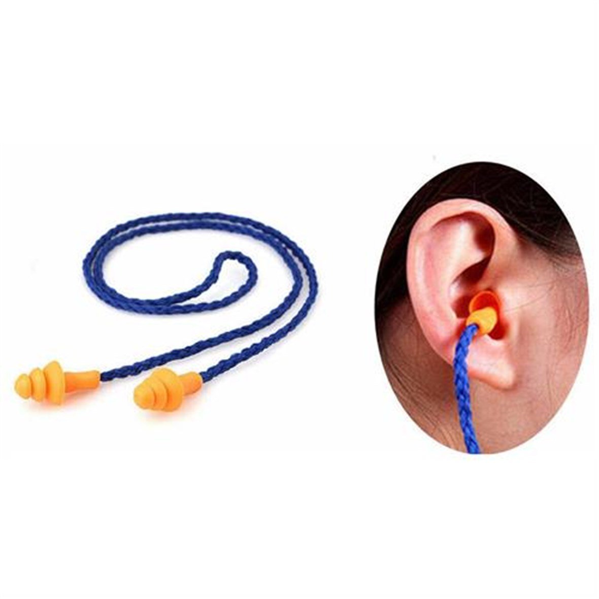 TRANSFORMACION Howard İpli Silikon Uyku Gürültü Kulak Tıkacı