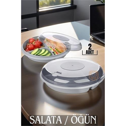 Transformacion Salata ve Öğün Kabı 2 li Set Gauci Genetti Design 719355
