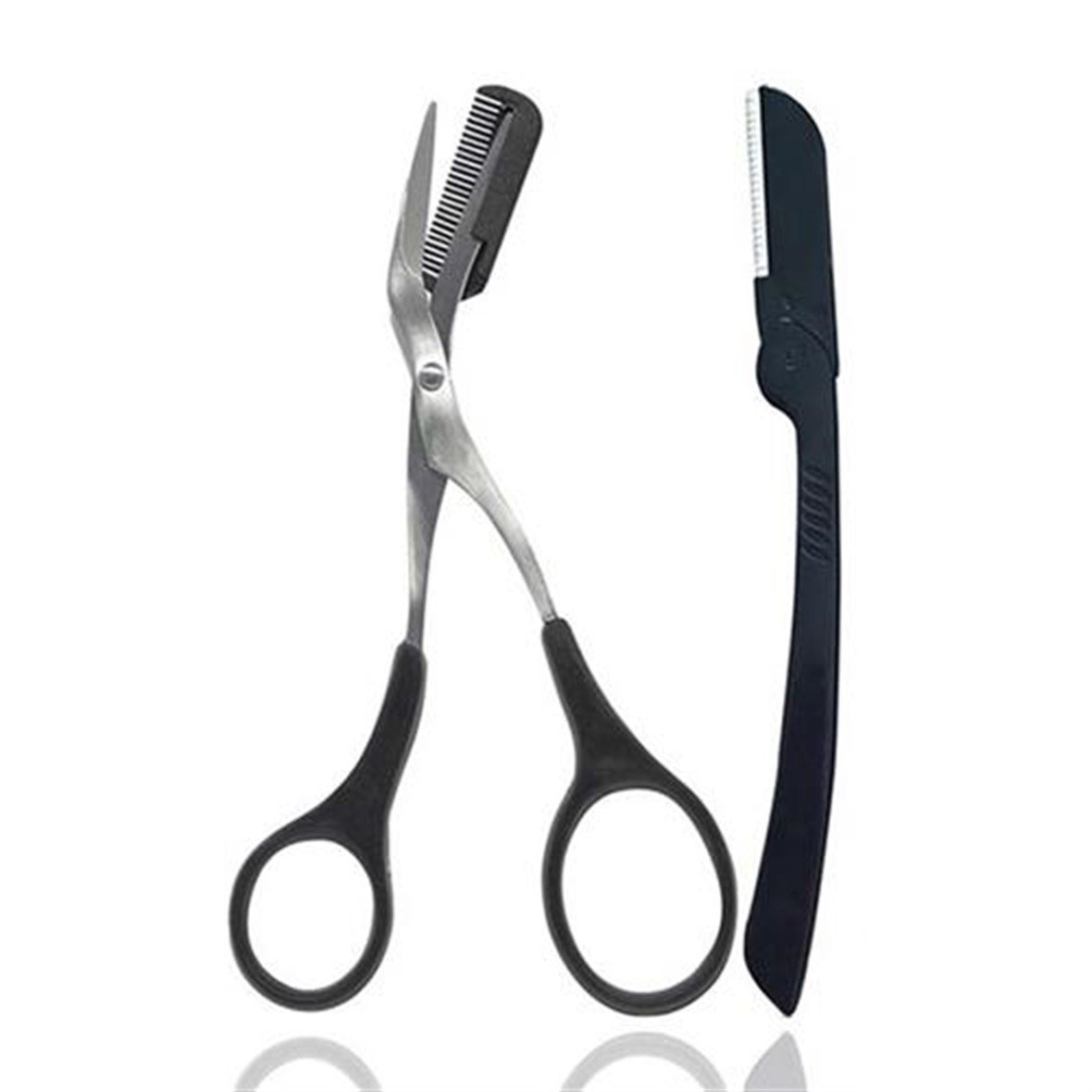 TRANSFORMACION Taraklı Kaş Makası ve Kaş Usturası Seti