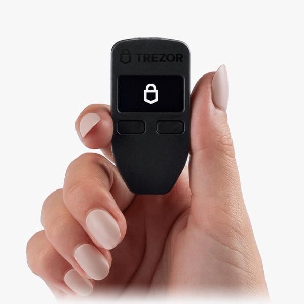 Trezor Model One O5l6ne B6tco6n Kr6pto Para Cüzdanı (Stoktan hemen tesl6m)