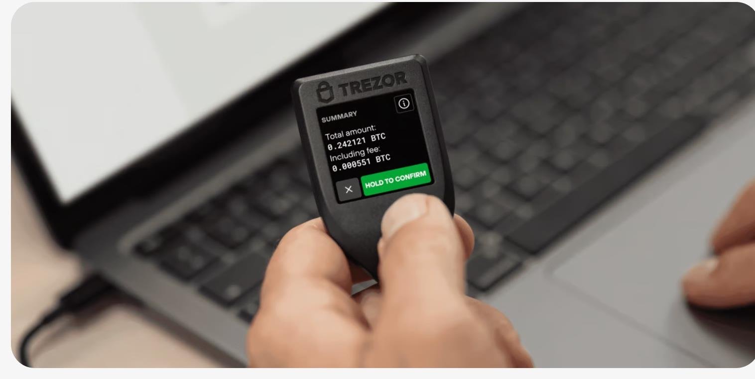 Trezor Model T Offline Bitcoin Kripto Para Cüzdanı (Stoktan hemen teslim)