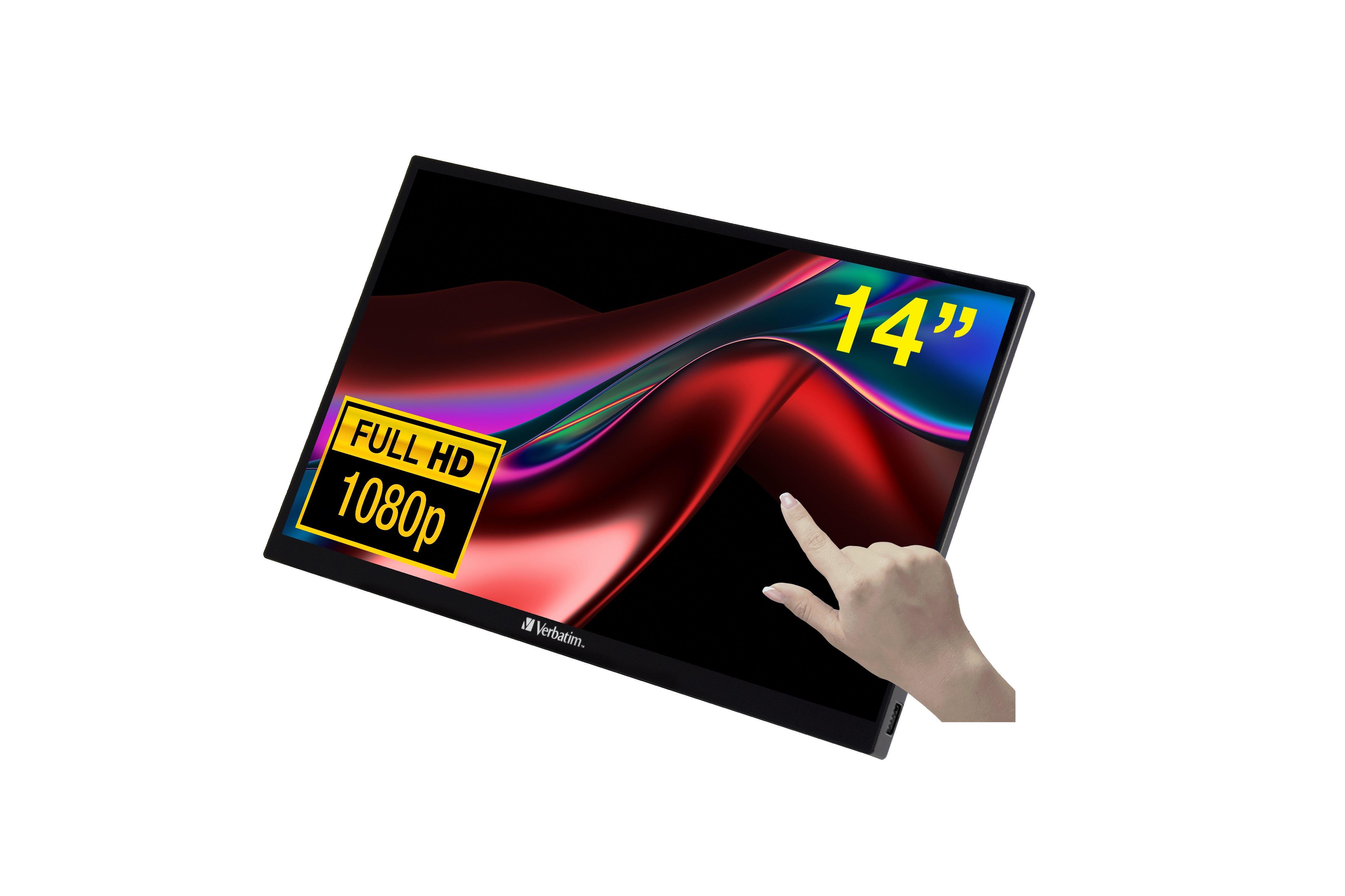 VERBATIM PMT-14 Portable Touchscreen Monitor 14