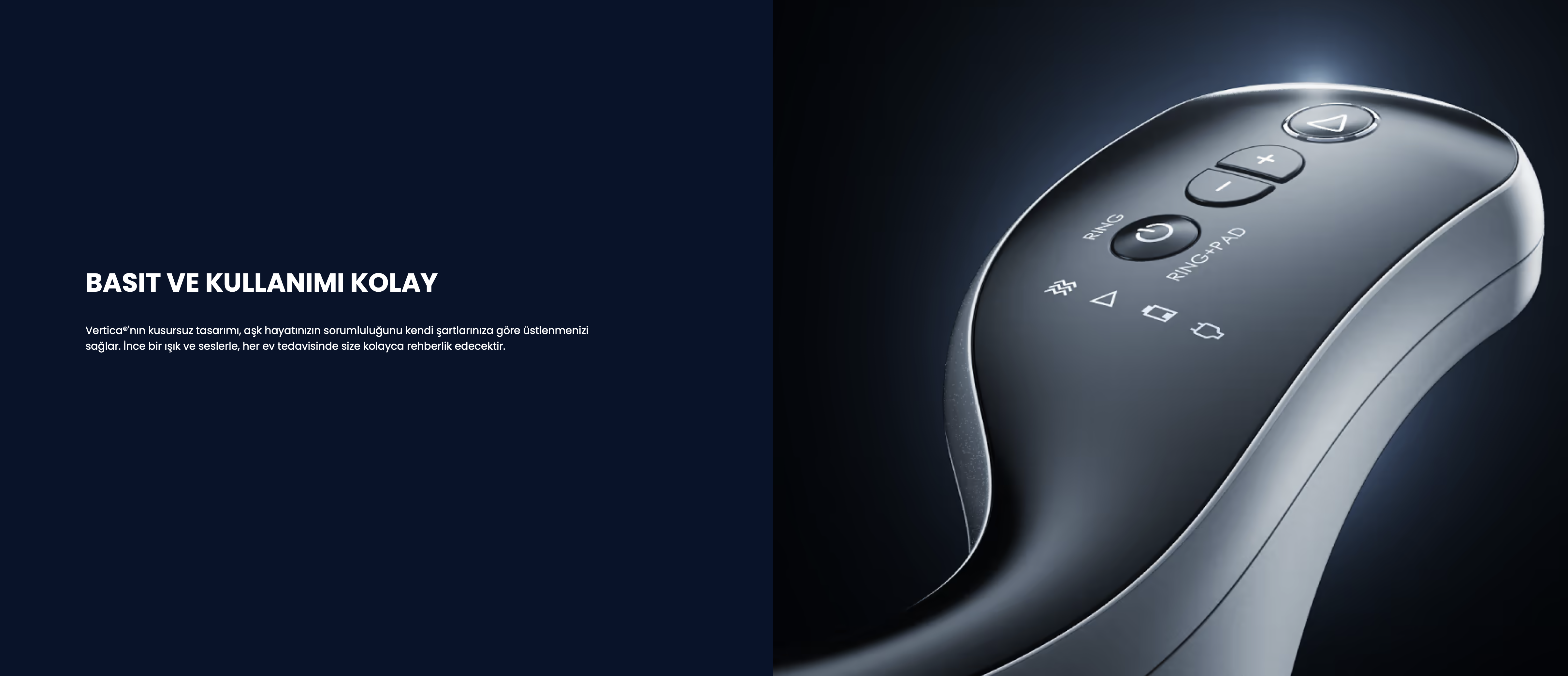 Vertica RF Teknolojili Ereksiyon Geliştirme Erektil disfonksiyon Cihazı