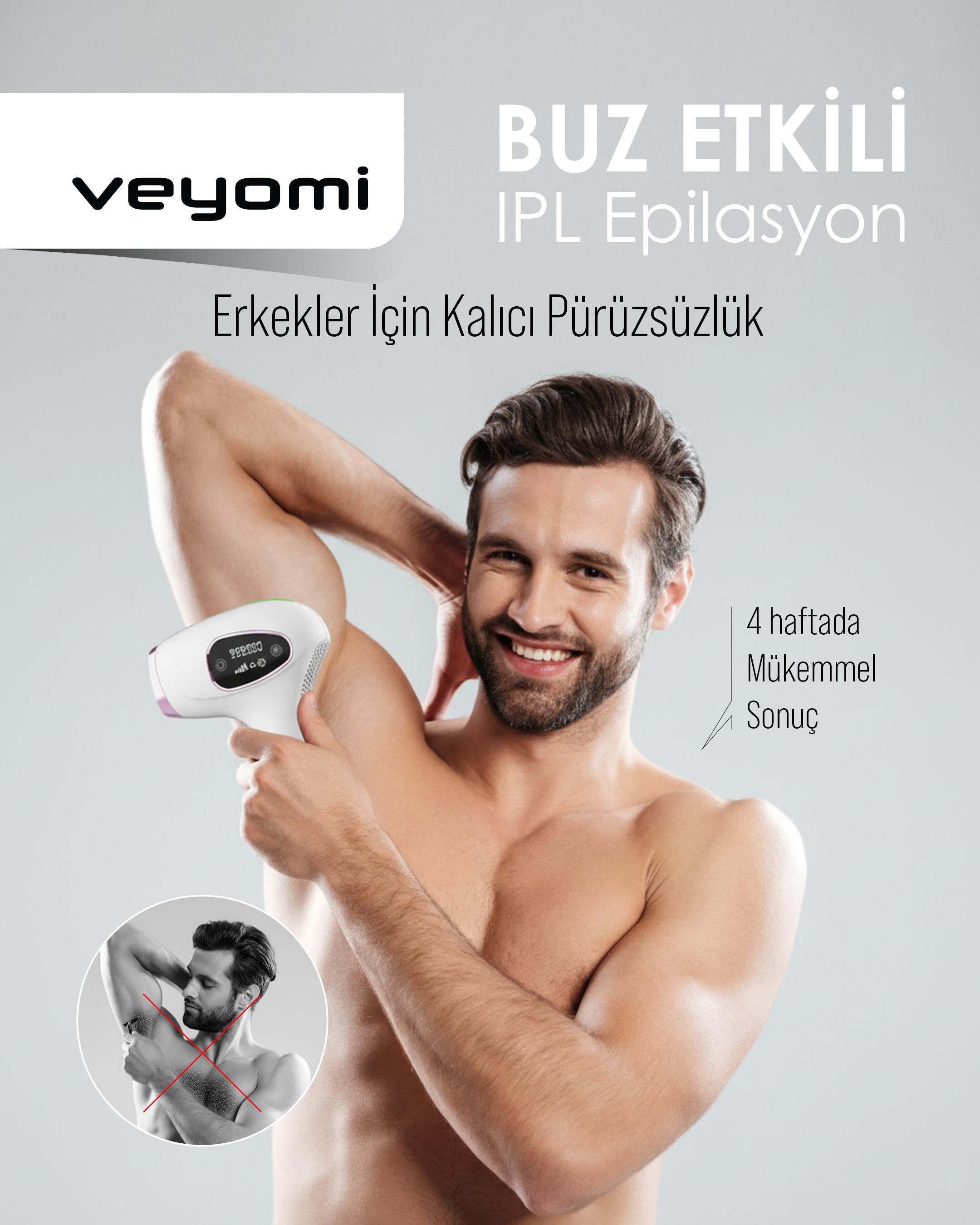 Veyomi Y-1105 Buz Lazer Epilasyon Cihazı