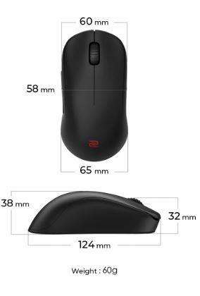 ZOWIE Kablosuz USB 3200DPI Gaming Mouse U2
