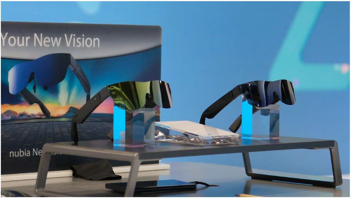 ZTE NUBIA Neovizyon Cam İşitsel AR Gözlükleri Mavi NVG01-BU