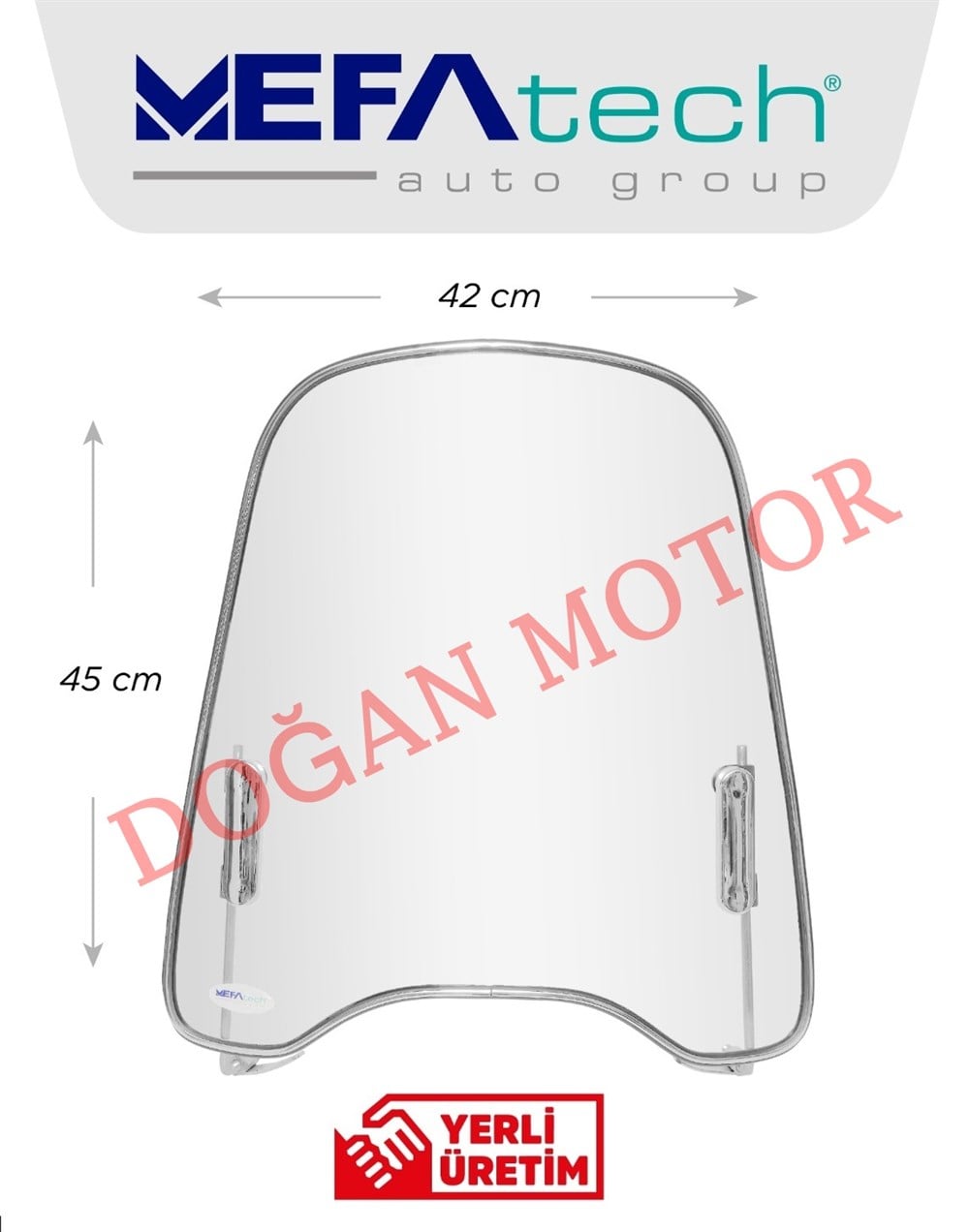 MEFAtech SPERLİK CAMI 4mm KALIN CAM FİTİLLİ