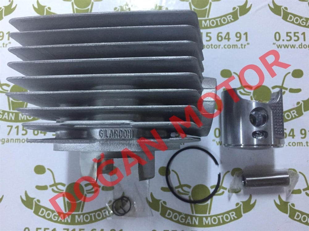 MOBYLETTE ORJİNAL GILARDONİ 46 SİLİNDİR-PİSTON-SEKMAN SETİ 