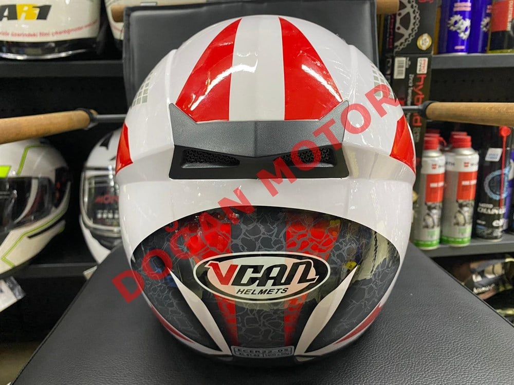 VCAN KASK ÇENEDEN AÇILIR VİZÖRLÜ