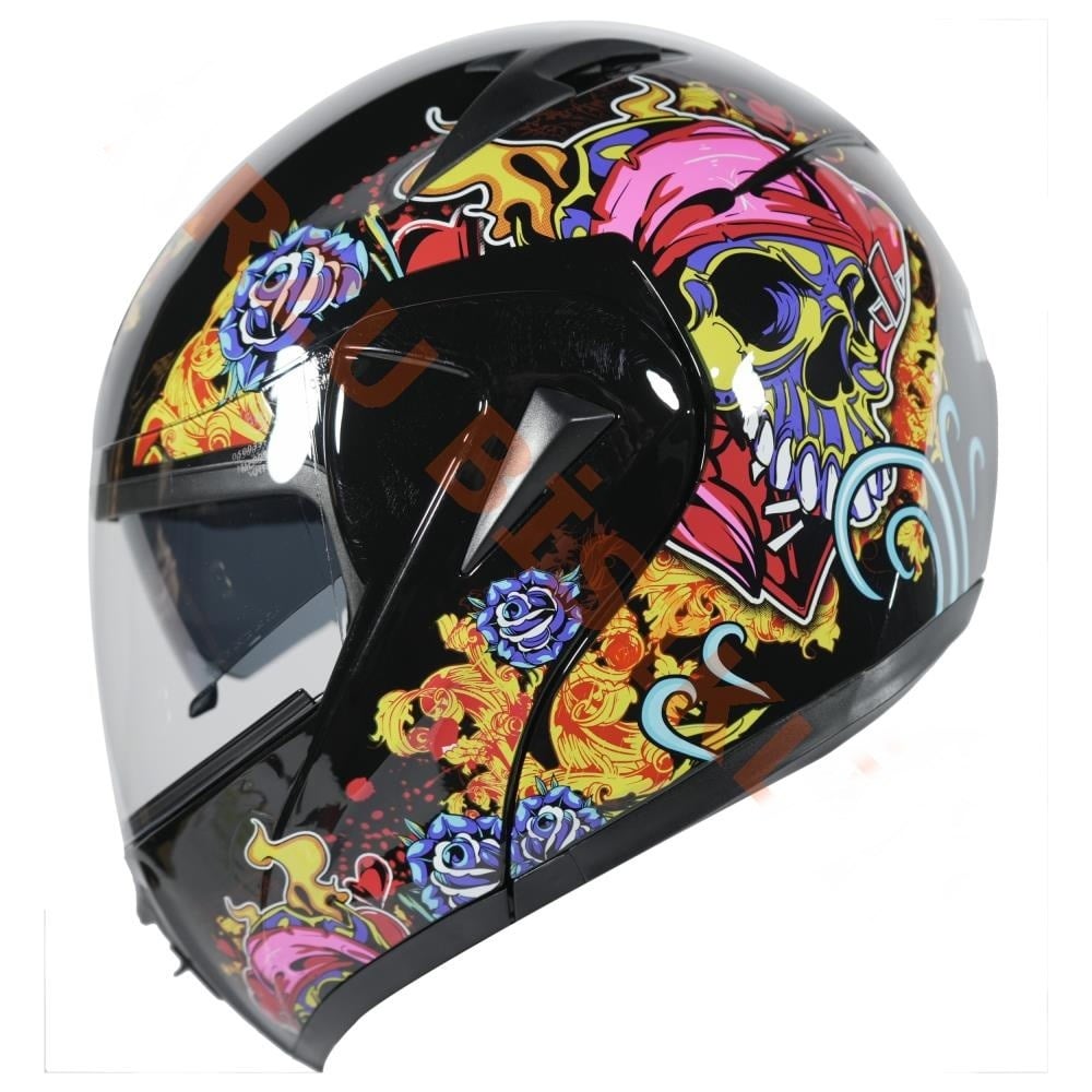 VRT ÇENE AÇILIR VİZÖRLÜ KASK