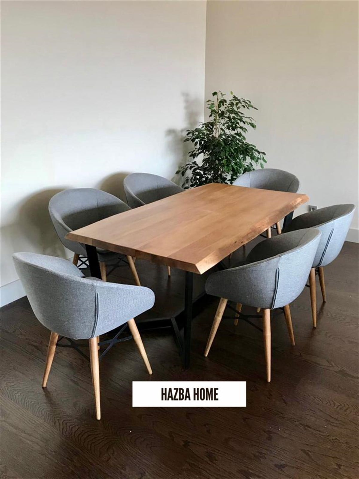 Berkin Ahşap Masa Seti