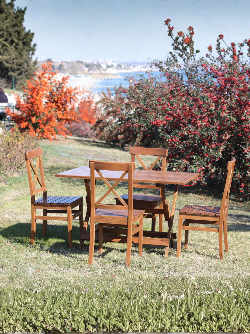 Olimpos Doğal Ahşap Sandalye