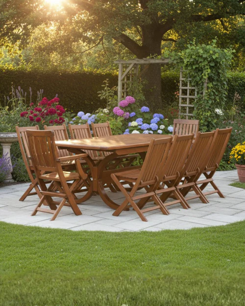 Sicilya XL Bahçe Masa Sandalye Seti