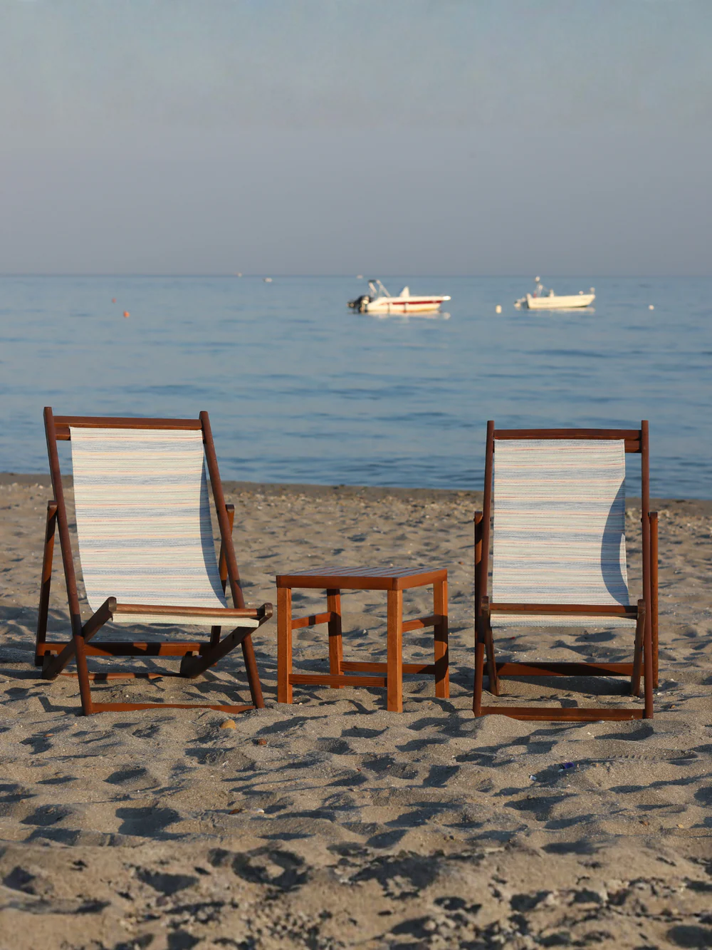 Sunset Ahşap Katlanır Şezlong