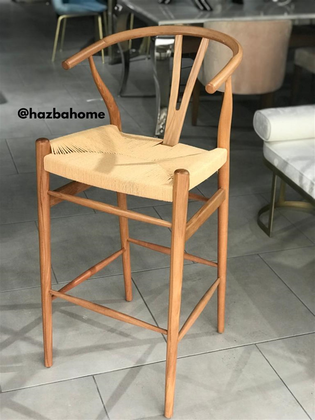 Wishbone Bar Tabure