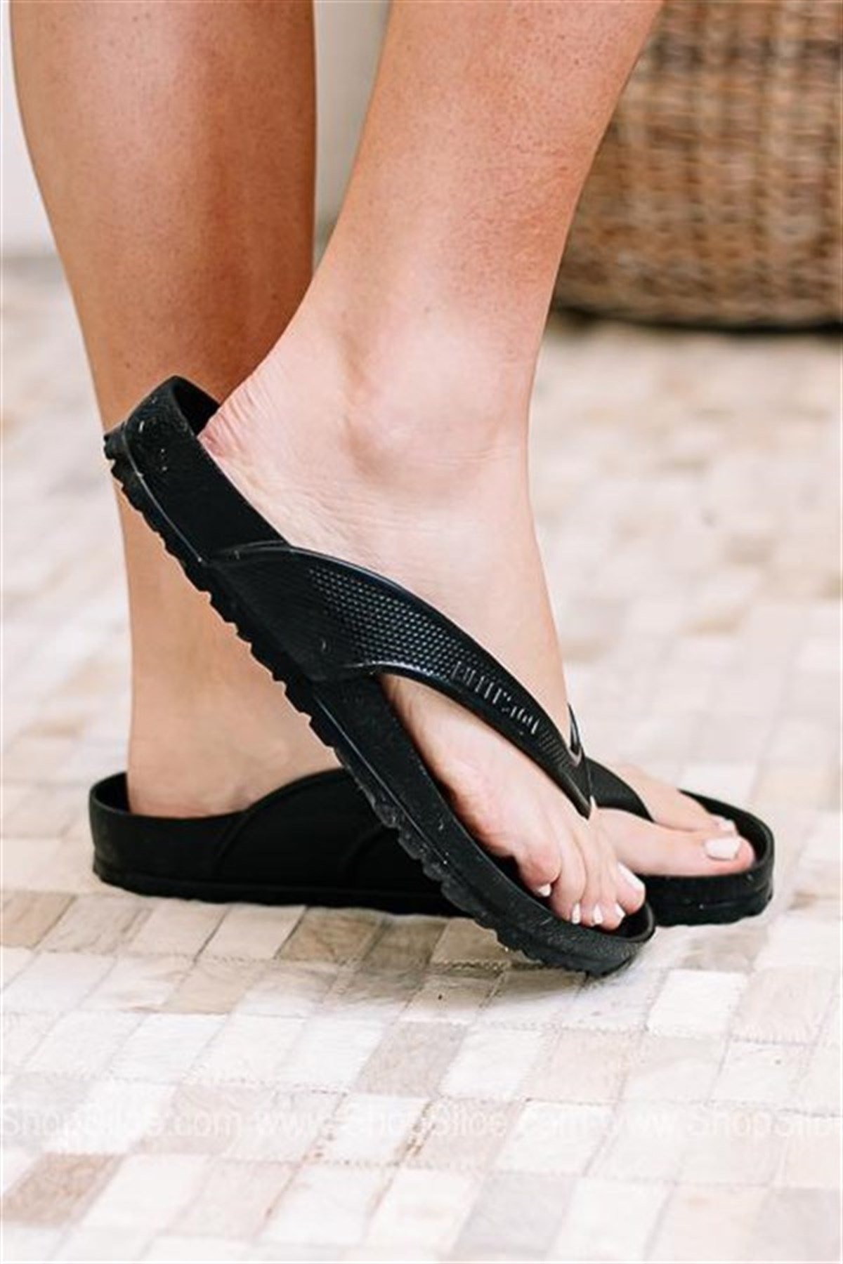 Birkenstock Eva Honolulu Siyah Unisex Terlik 1015487