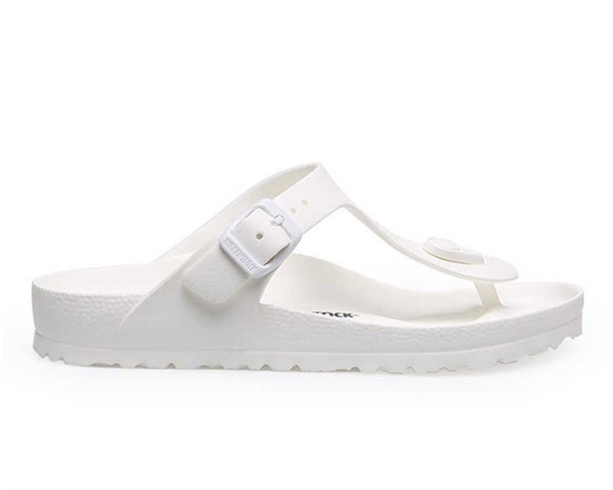 Birkenstock Gizeh Eva Beyaz Parmak Arası Kadın Terlik 128221