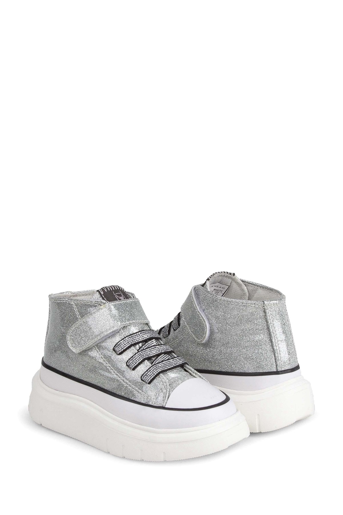 BUCKHEAD 4490 Axel Shiny Grey Çocuk Spor Ayakkabı Buck4490-BH233
