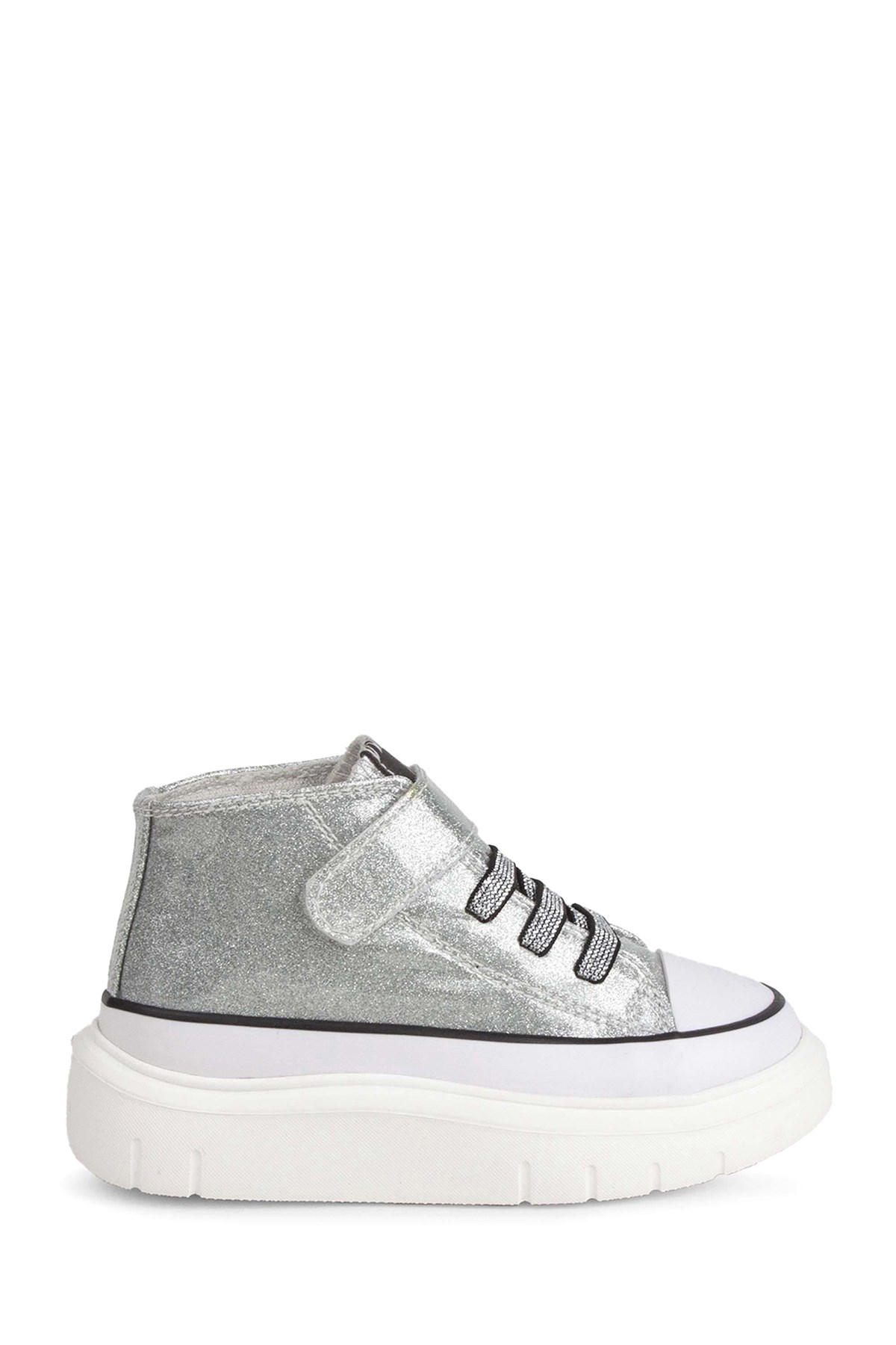 BUCKHEAD 4490 Axel Shiny Grey Çocuk Spor Ayakkabı Buck4490-BH233