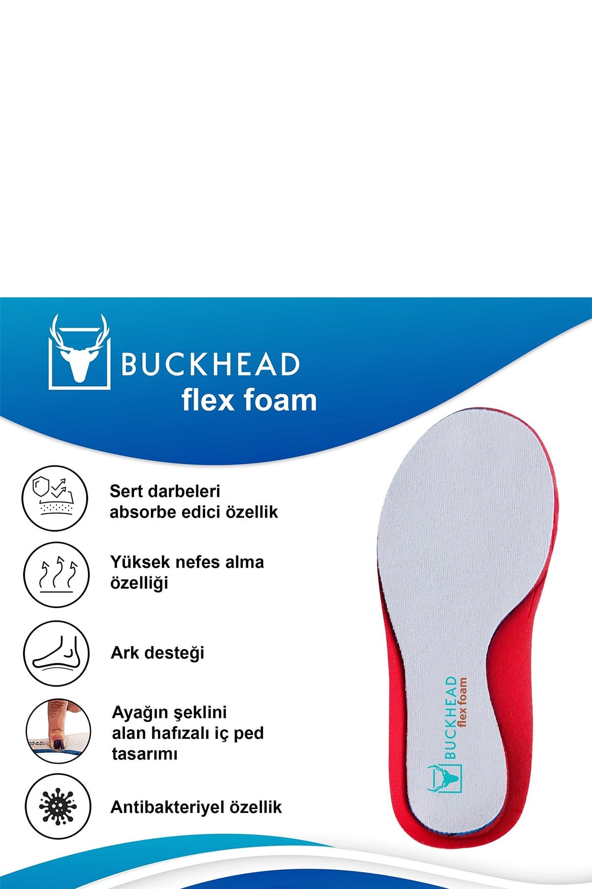 BUCKHEAD Joseph Cırtlı Lacivert-Kırmızı Çocuk Günlük Ayakkabı Buck3084-BH208 