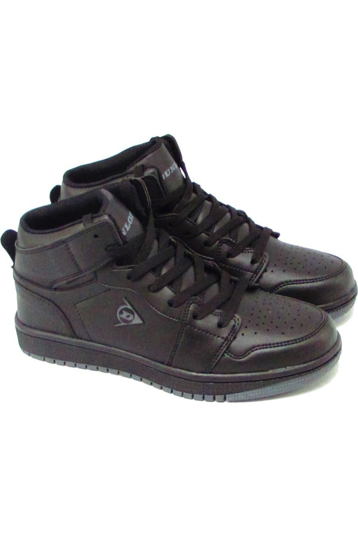 Dunlop Erkek Boğazlı Sneaker Günlük Spor Ayakkabı 1840 Siyah v1