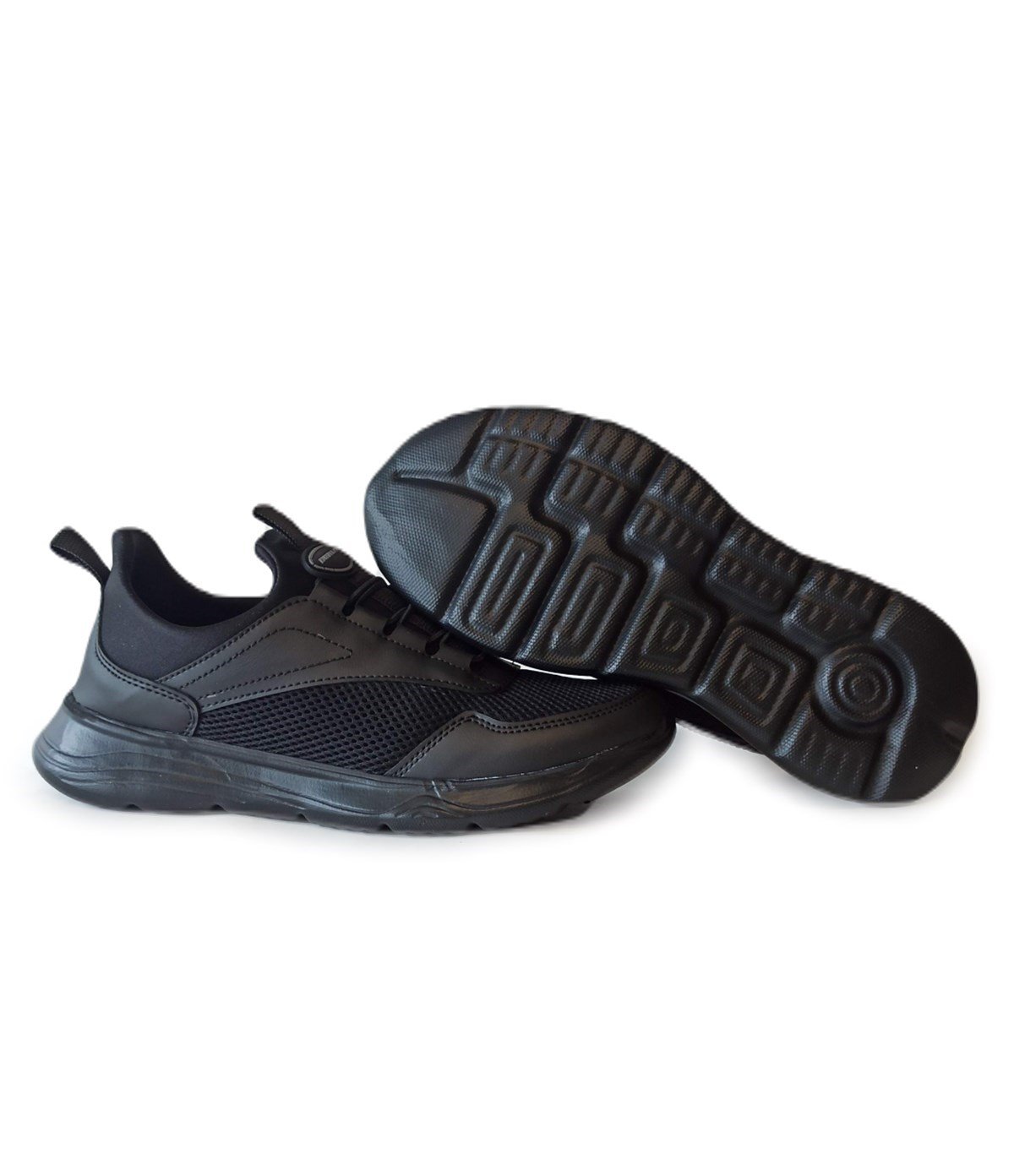 Dunlop Erkek Günlük Yürüyüş Spor Ayakkabı 1706 Full Siyah v1
