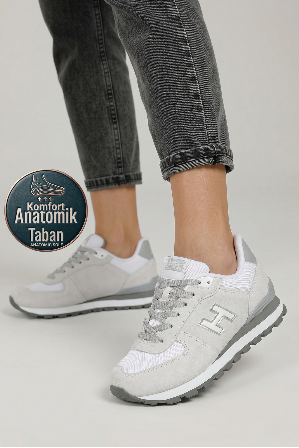 Hammer Jack Peru Beyaz Puruty Unisex Sneaker Spor Ayakkabı 19250