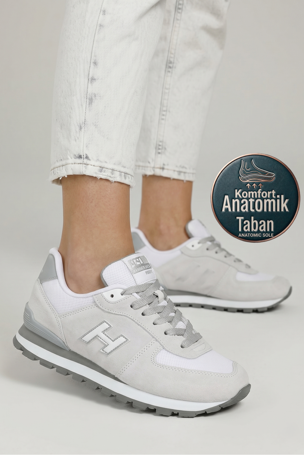 Hammer Jack Peru Beyaz Puruty Unisex Sneaker Spor Ayakkabı 19250