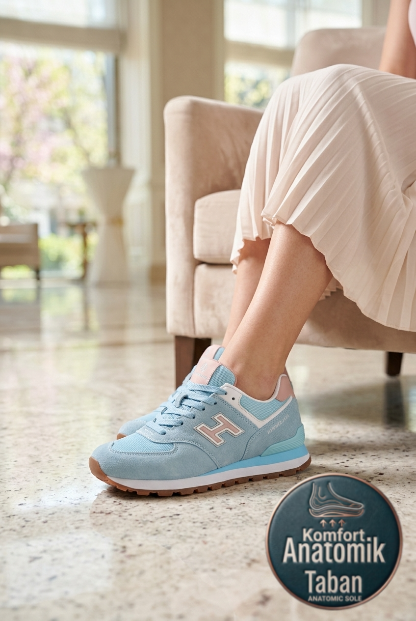 Hammer Jack Peru Kadın Sneaker Spor Ayakkabı 19250 Santorini Pudra