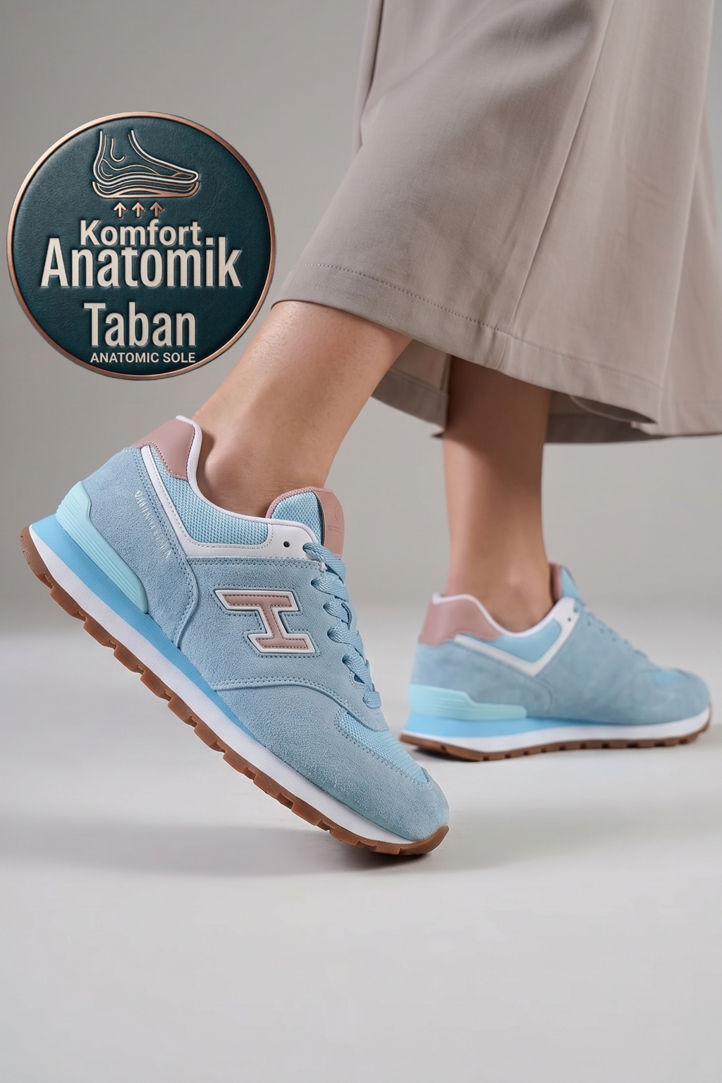 Hammer Jack Peru Kadın Sneaker Spor Ayakkabı 19250 Santorini Pudra