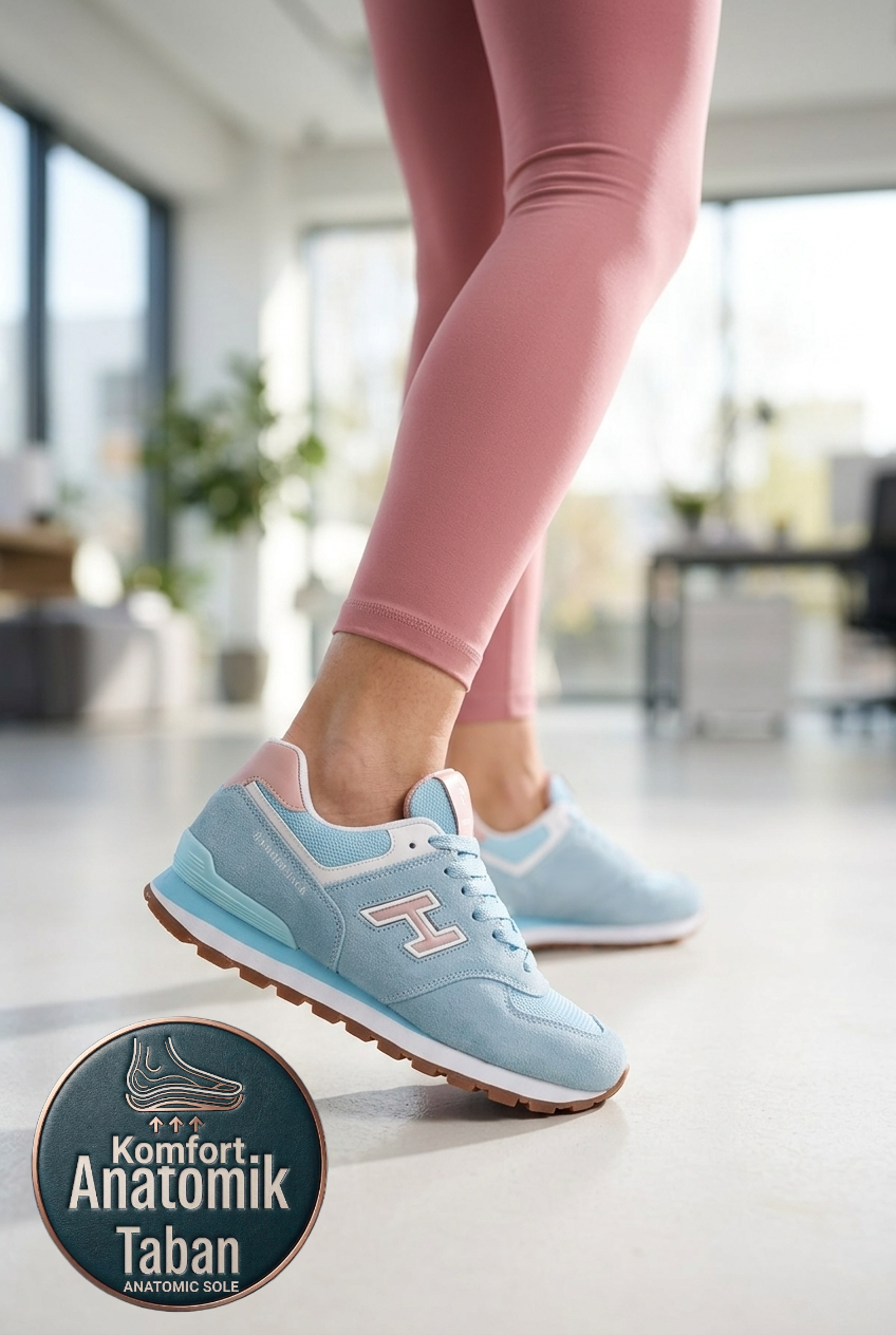 Hammer Jack Peru Kadın Sneaker Spor Ayakkabı 19250 Santorini Pudra