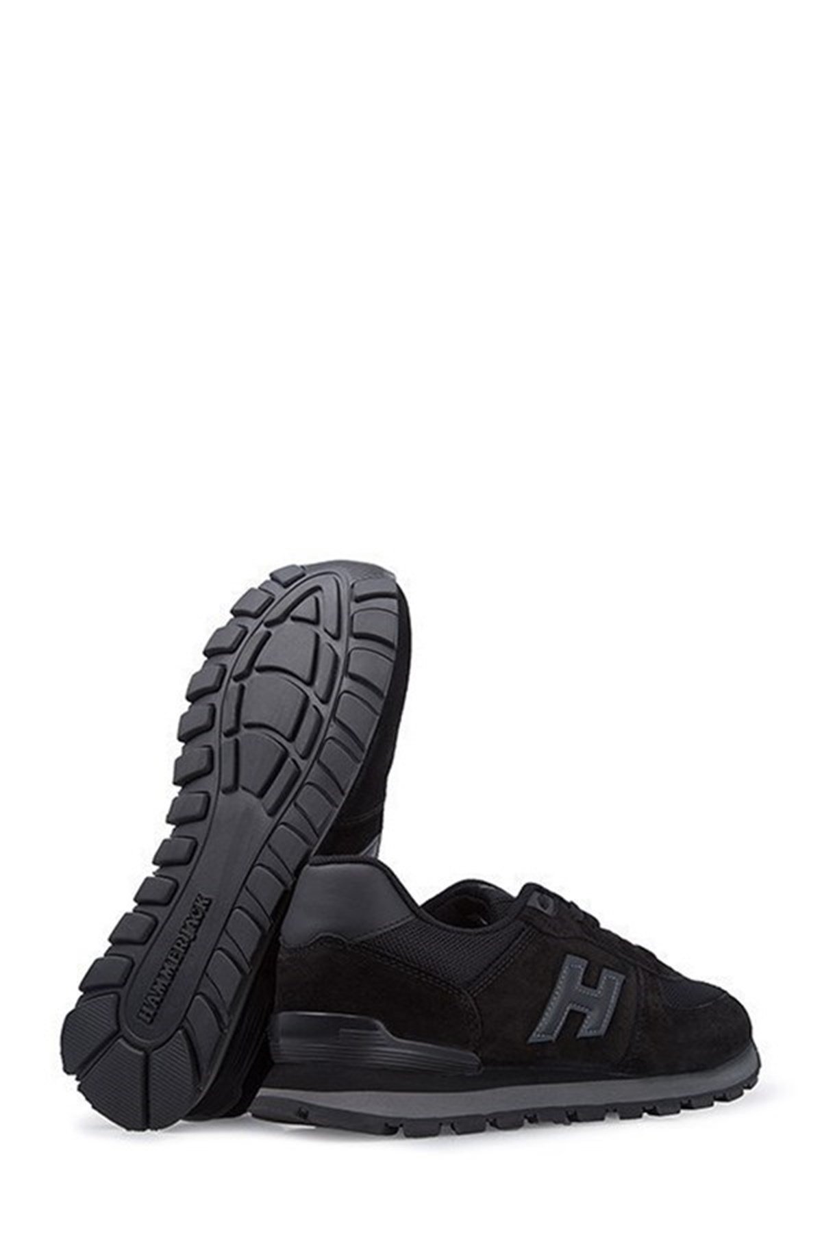 Hammer Jack Peru Unisex Sneaker Günlük Spor Ayakkabı 19250 Siyah Füme
