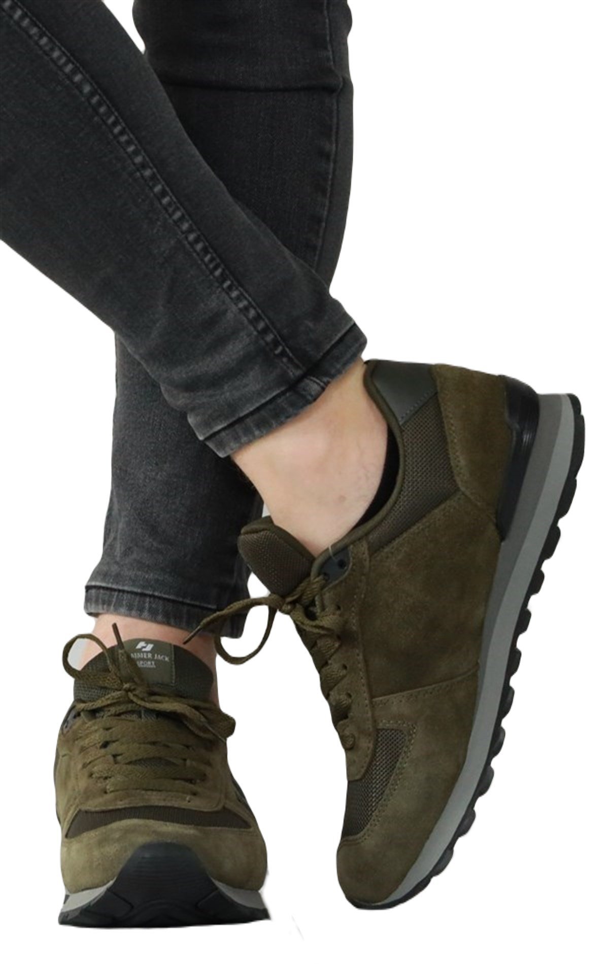 Hammer Jack Peru Unisex Sneaker Günlük Spor Ayakkabı 19250 Haki