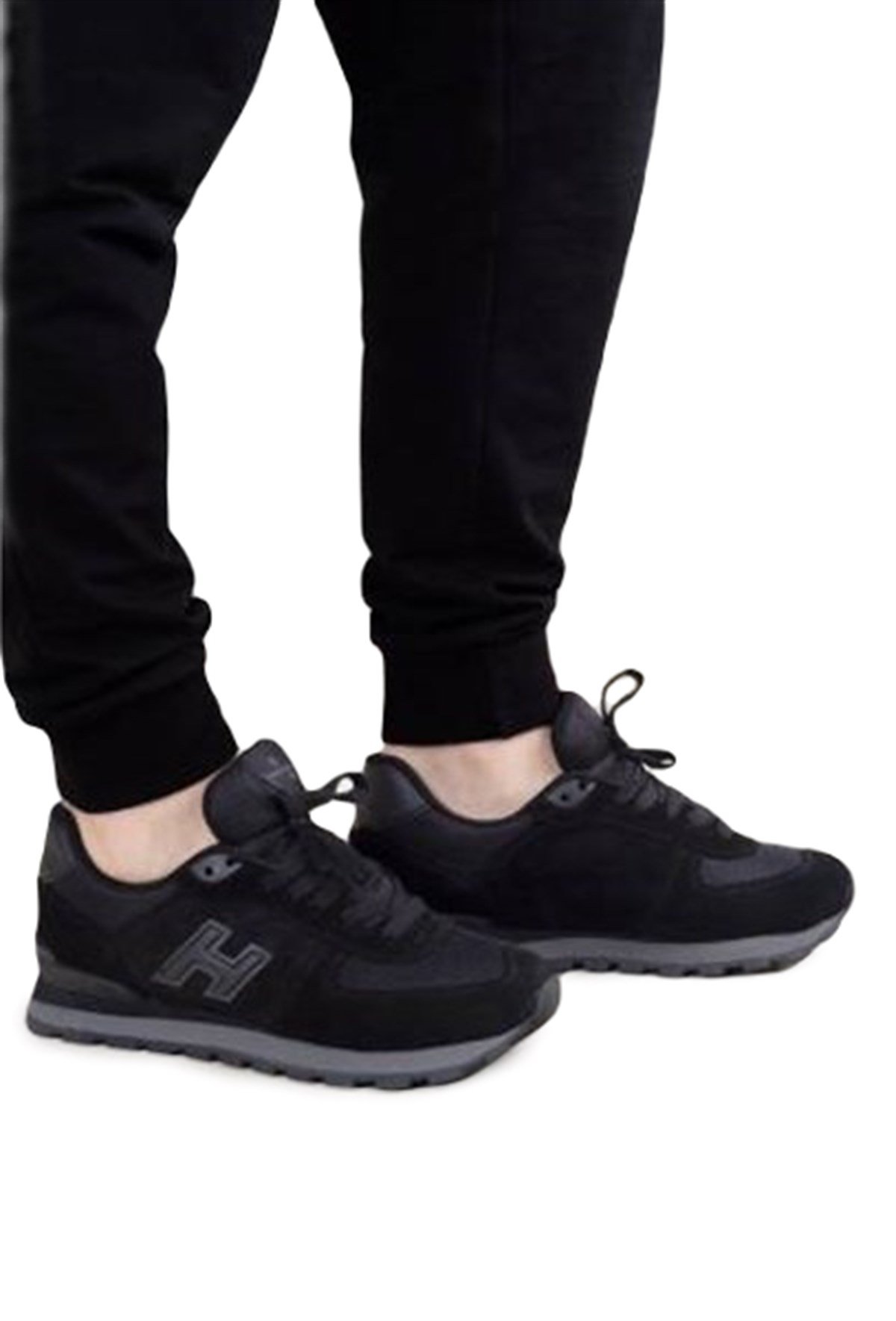 Hammer Jack Peru Unisex Sneaker Günlük Spor Ayakkabı 19250 Siyah Füme