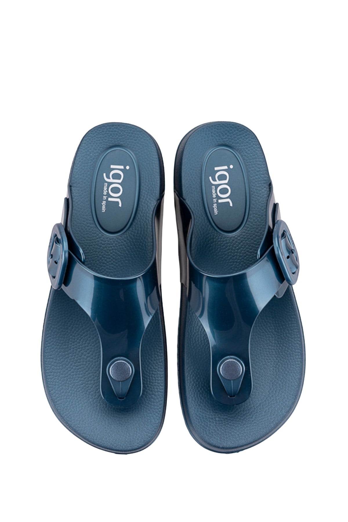 Igor Bari Metal Kadın Parmak Arası Terlik Marino S10363-353