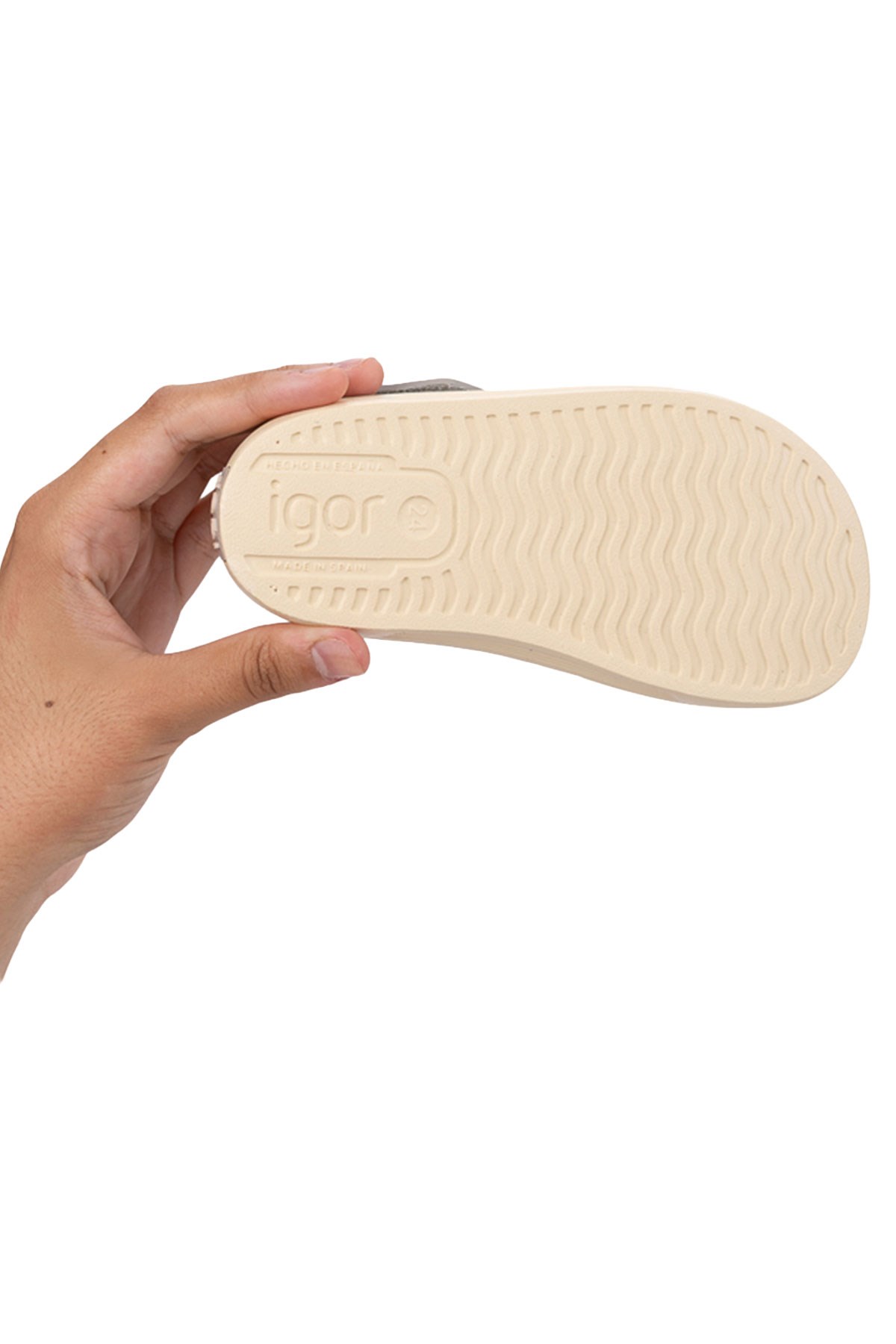 Igor Malibu Sand Çocuk Cırtlı Sandalet Marfil S10370-079