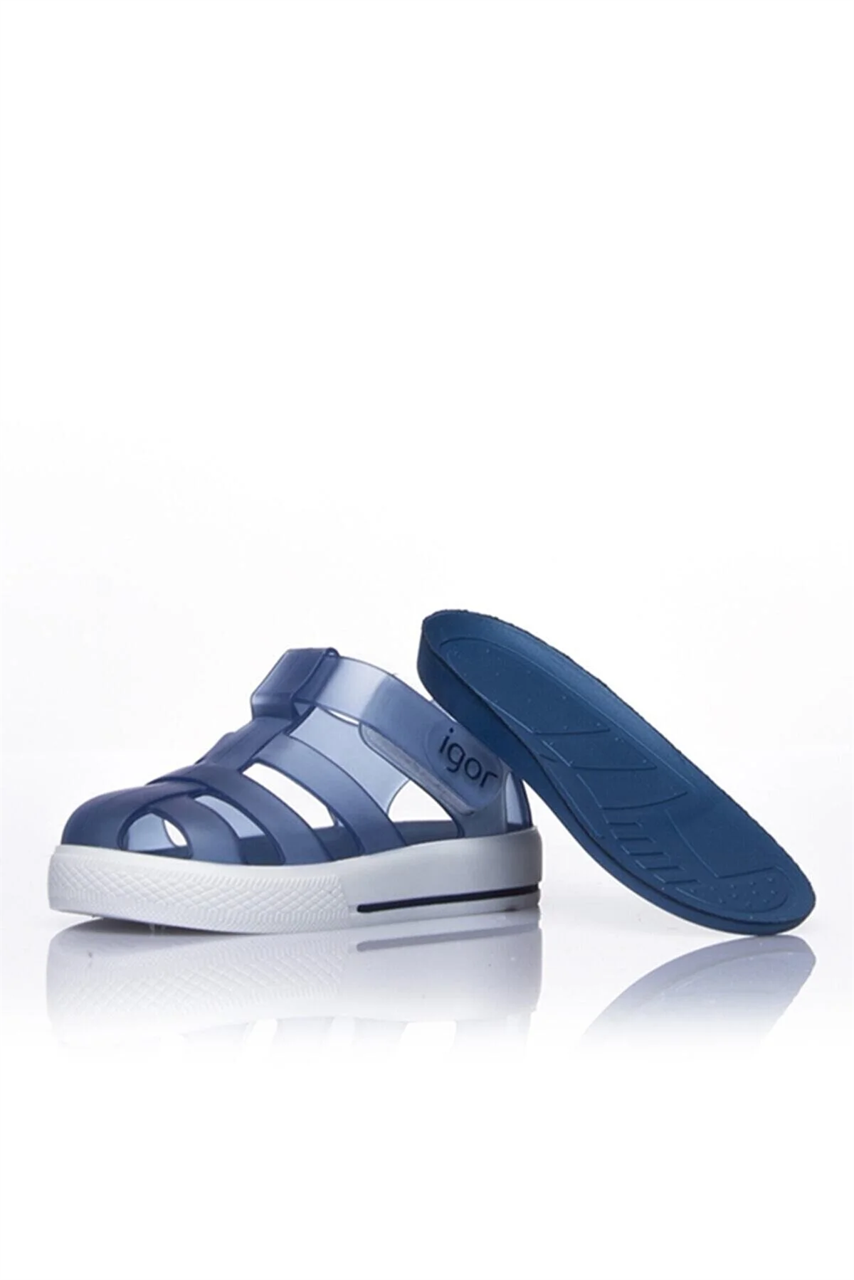 İgor Star Bebek Çocuk Sandalet Ayakkabı Lacivert S10171-063 v1