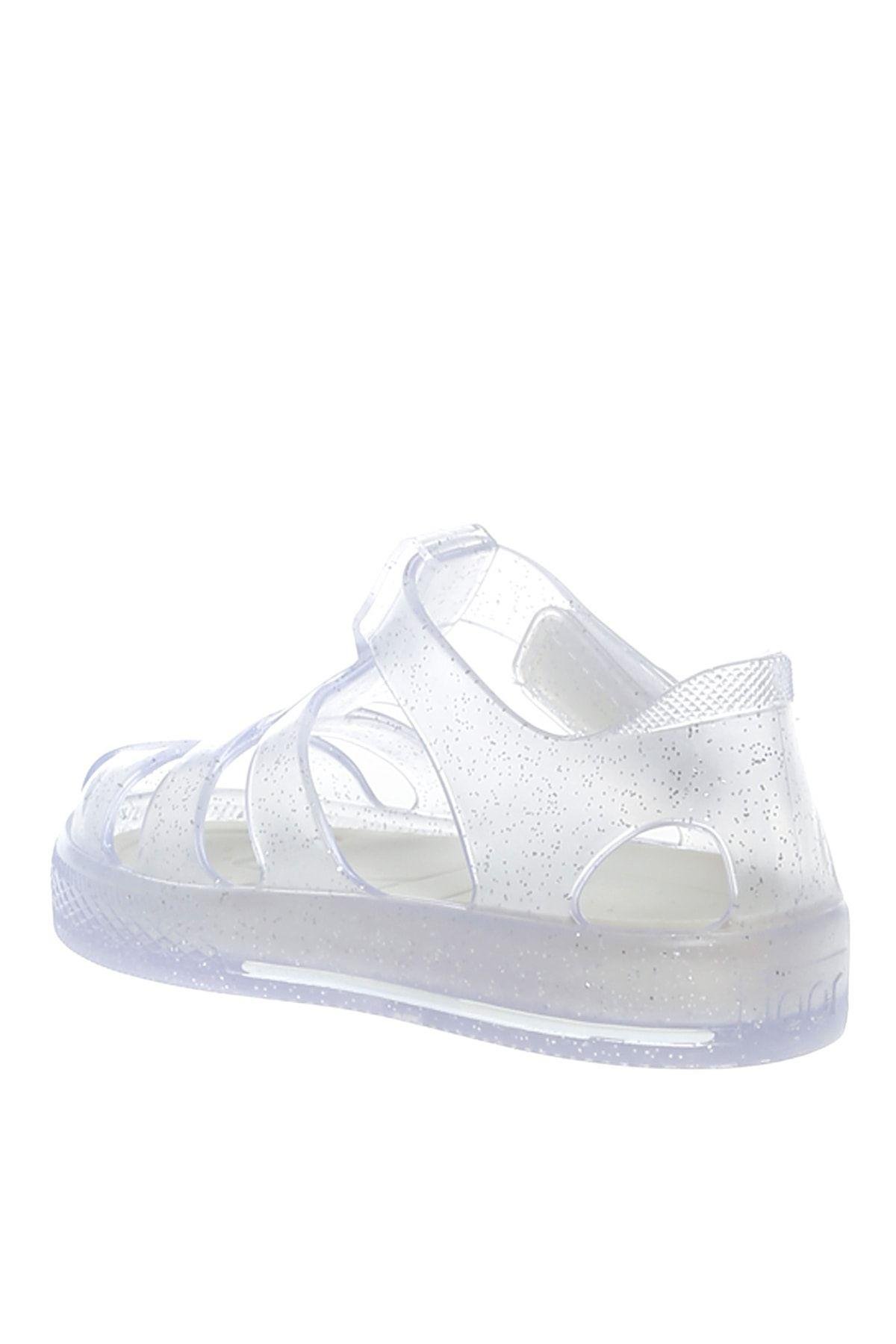 İgor Star Glitter Bebek Çocuk Sandalet Ayakkabı Şeffaf Simli S10265-209 v1