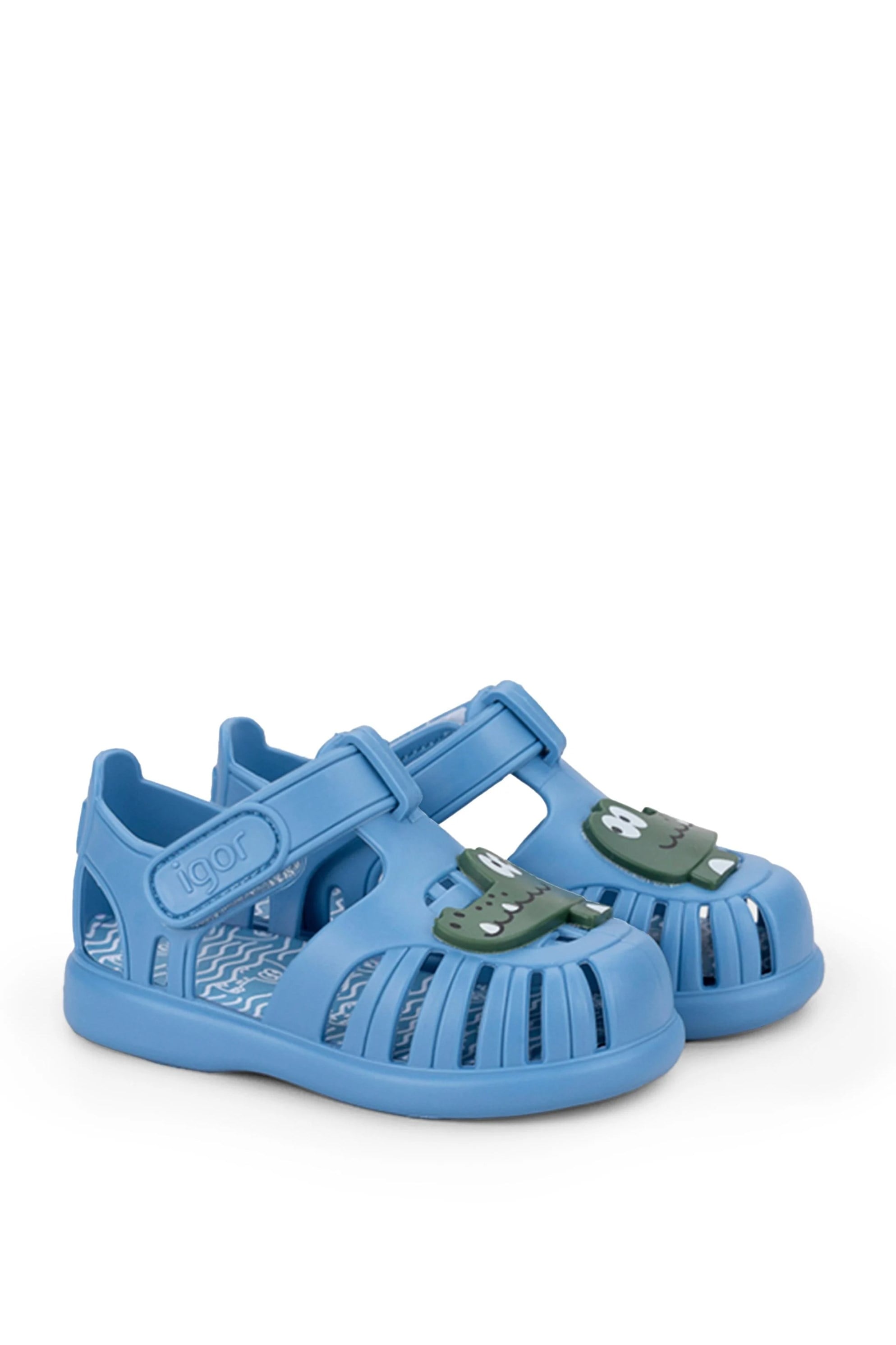 Igor Tobby Croco Bebek Çocuk Sandalet S10371-363 Azul/Mavi