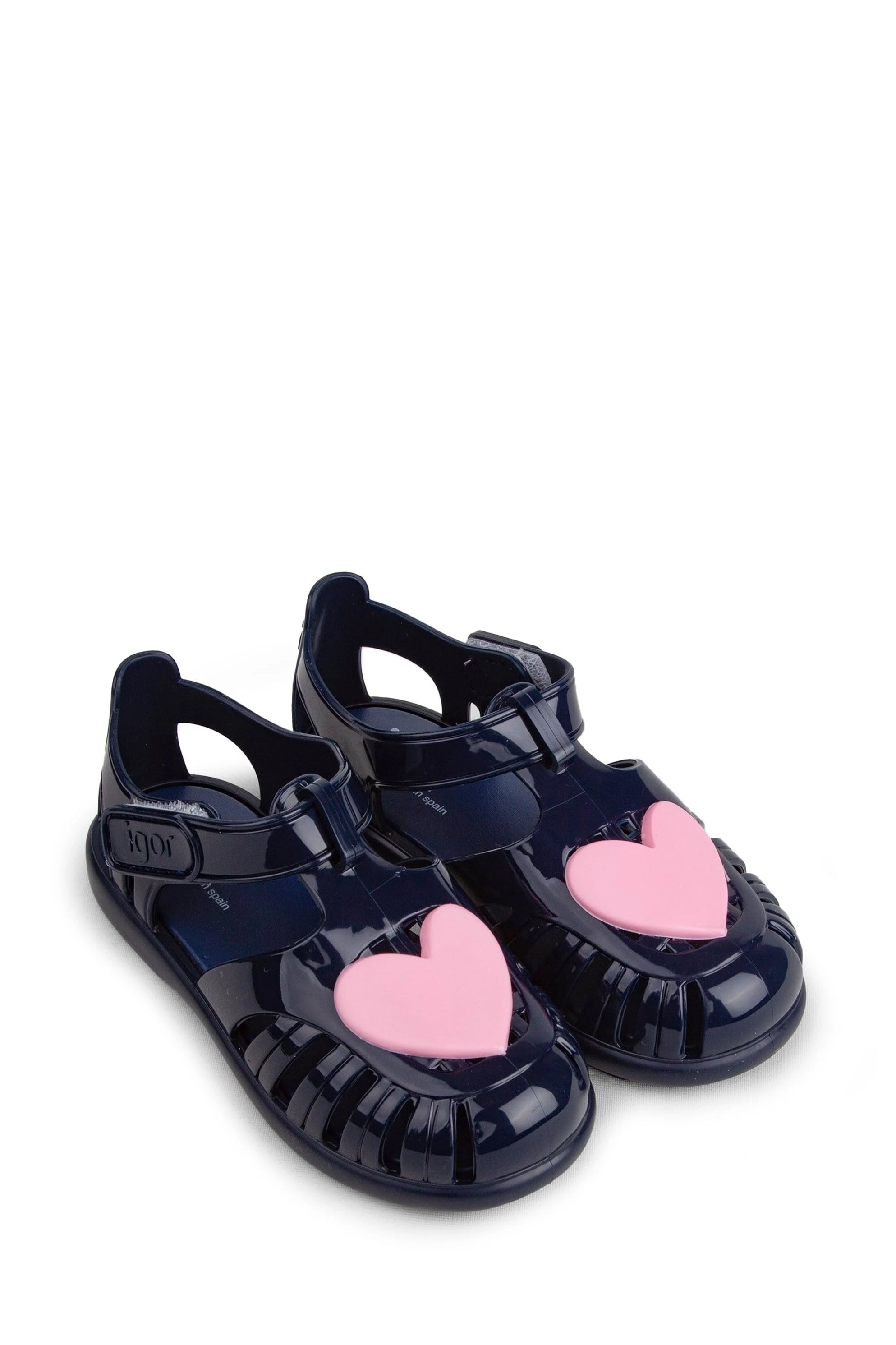 Igor Tobby Gloss Love Bebek Çocuk Sandalet S10310-003--BB364 Marino/Koyu Lacivert
