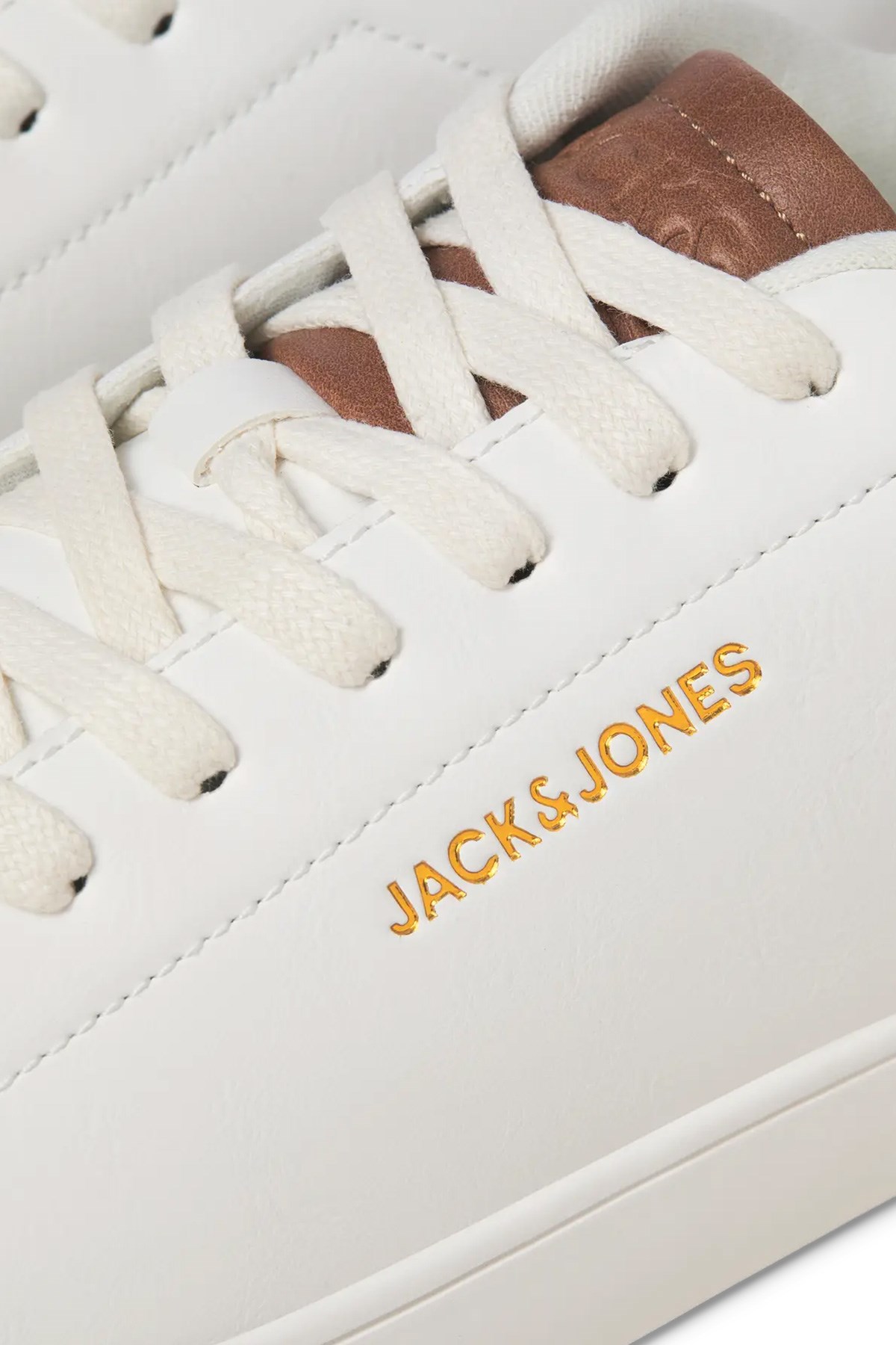Jack & Jones JFWBOSLEY PU SNEAKER NOOS Erkek Beyaz Spor Ayakkabı 12203642