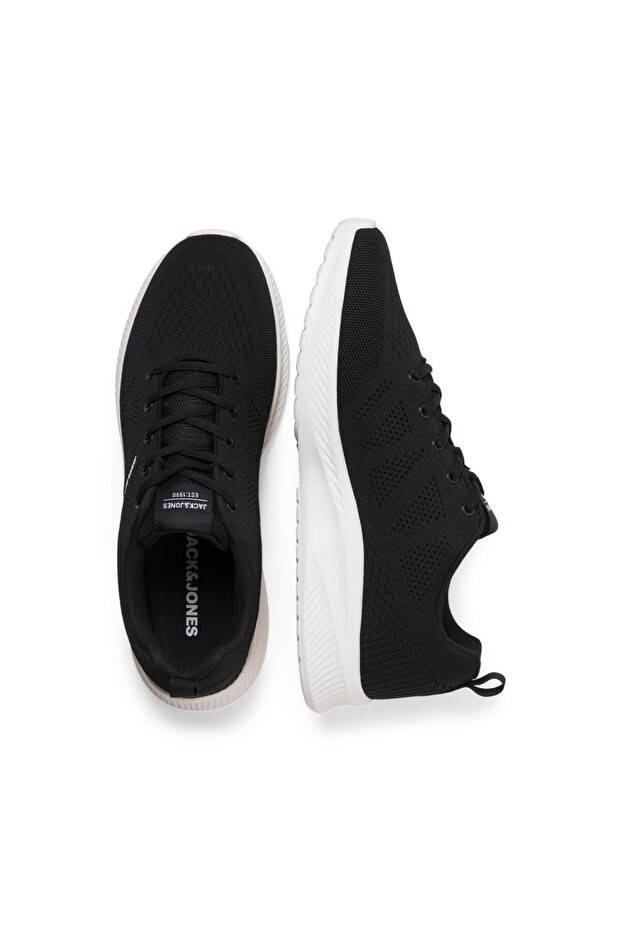 Jack & Jones JFWCROXLEY KNIT SNEAKER NOOS Erkek Antrasit Spor Ayakkabı 12255906