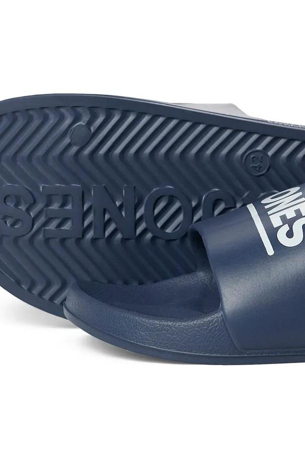 Jack & Jones JFWOLLIE SLIDER Erkek Günlük Plaj Terlik 12236477 Lacivert v1