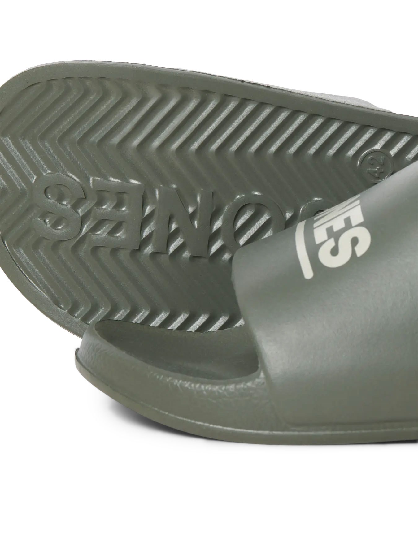 Jack & Jones Jfwollie Slider Erkek Yeşil Günlük Plaj Terlik 12236477 
